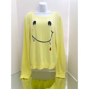Wildfox Vampire Smiley Crewneck 🧛🏻